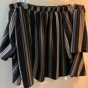 strapless forever 21 top, size medium